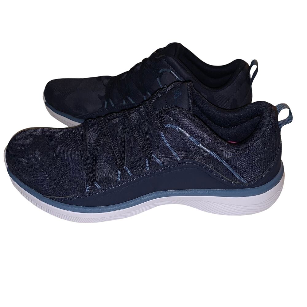 Ryka Womens Fate Sneakers Shoes Blue White H6502M1400 - Picture 5 of 12